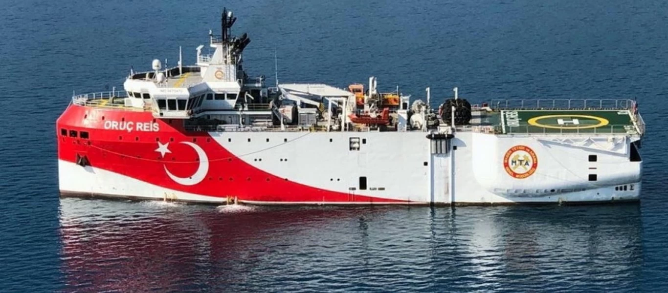 Άγκυρα: «Μετά την ανάρτηση των συντεταγμένων από τον ΟΗΕ θα επιστρέψει το Oruc Reis για έρευνες στην Κρήτη»